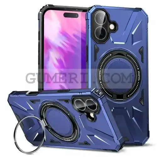Противоударен Кейс с Ринг за Apple iPhone 16