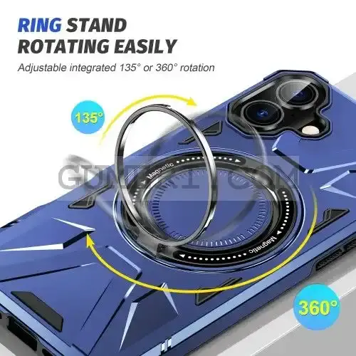 Противоударен Кейс с Ринг за Apple iPhone 16