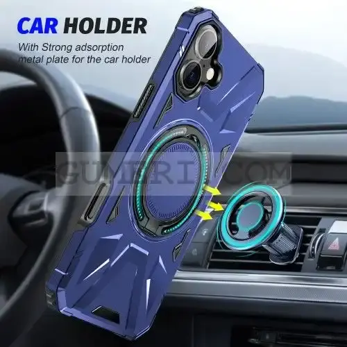 Противоударен Кейс с Ринг за Apple iPhone 16