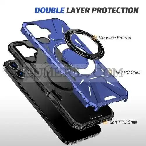 Противоударен Кейс с Ринг за Apple iPhone 16