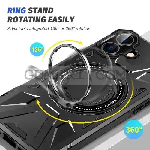 Противоударен Кейс с Ринг за Apple iPhone 16