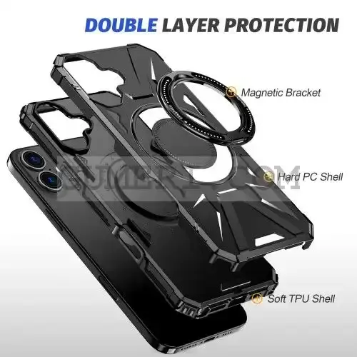 Противоударен Кейс с Ринг за Apple iPhone 16