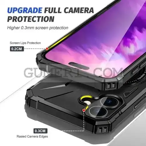 Противоударен Кейс с Ринг за Apple iPhone 16