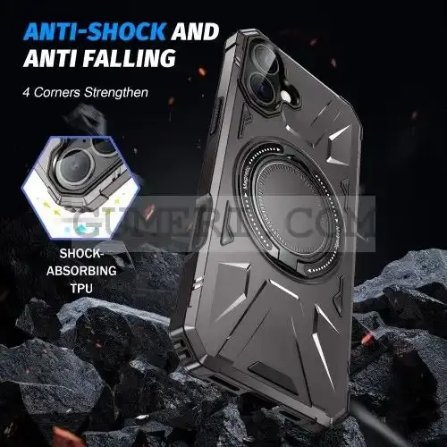 Противоударен Кейс с Ринг за Apple iPhone 16