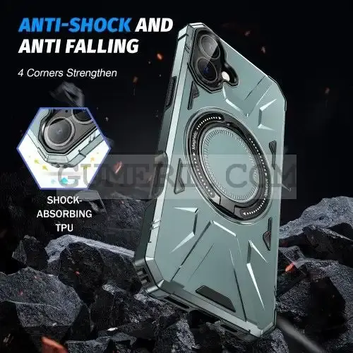 Противоударен Кейс с Ринг за Apple iPhone 16