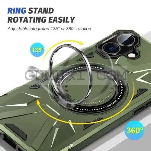 Противоударен Кейс с Ринг за Apple iPhone 16