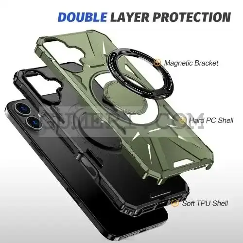 Противоударен Кейс с Ринг за Apple iPhone 16