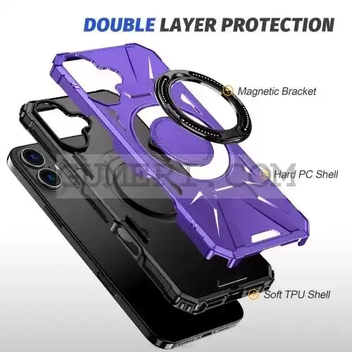 Противоударен Кейс с Ринг за Apple iPhone 16