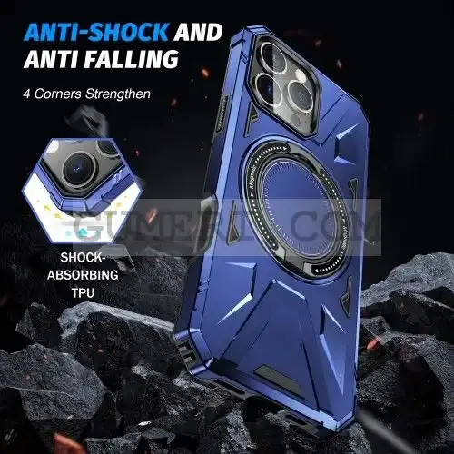 Противоударен Кейс с Ринг за Apple iPhone 16 Pro