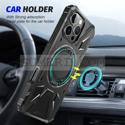 Противоударен Кейс с Ринг за Apple iPhone 16 Pro