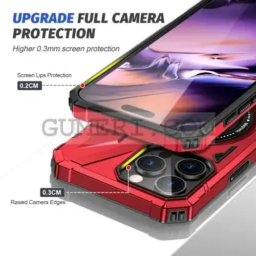 Противоударен Кейс с Ринг за Apple iPhone 16 Pro