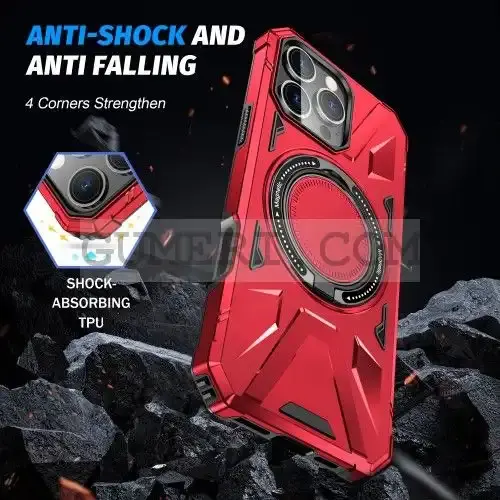 Противоударен Кейс с Ринг за Apple iPhone 16 Pro