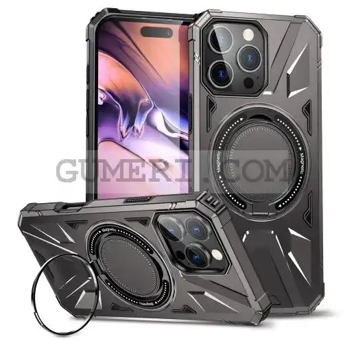 Противоударен Кейс с Ринг за Apple iPhone 16 Pro