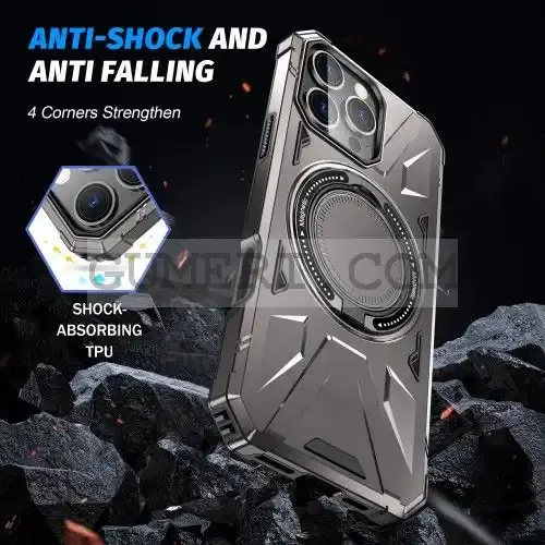 Противоударен Кейс с Ринг за Apple iPhone 16 Pro