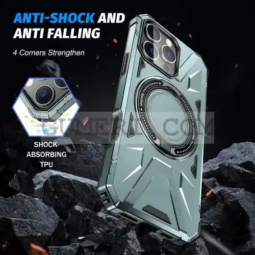 Противоударен Кейс с Ринг за Apple iPhone 16 Pro
