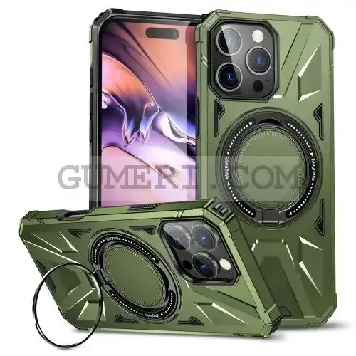 Противоударен Кейс с Ринг за Apple iPhone 16 Pro