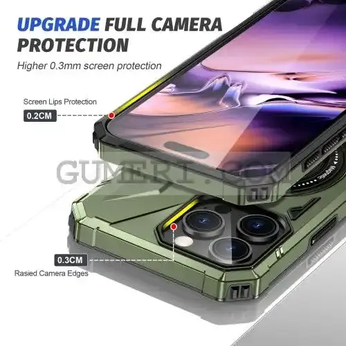 Противоударен Кейс с Ринг за Apple iPhone 16 Pro