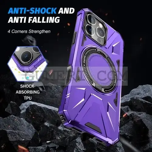 Противоударен Кейс с Ринг за Apple iPhone 16 Pro