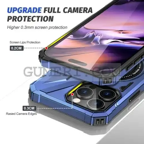 Противоударен Кейс с Ринг за Apple iPhone 16 Pro Max