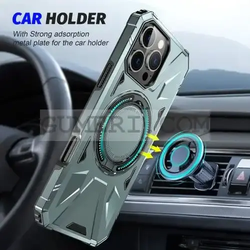 Противоударен Кейс с Ринг за Apple iPhone 16 Pro Max