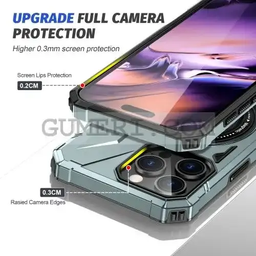 Противоударен Кейс с Ринг за Apple iPhone 16 Pro Max
