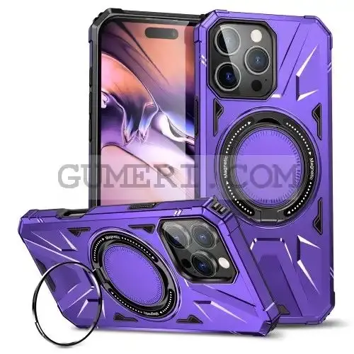 Противоударен Кейс с Ринг за Apple iPhone 16 Pro Max