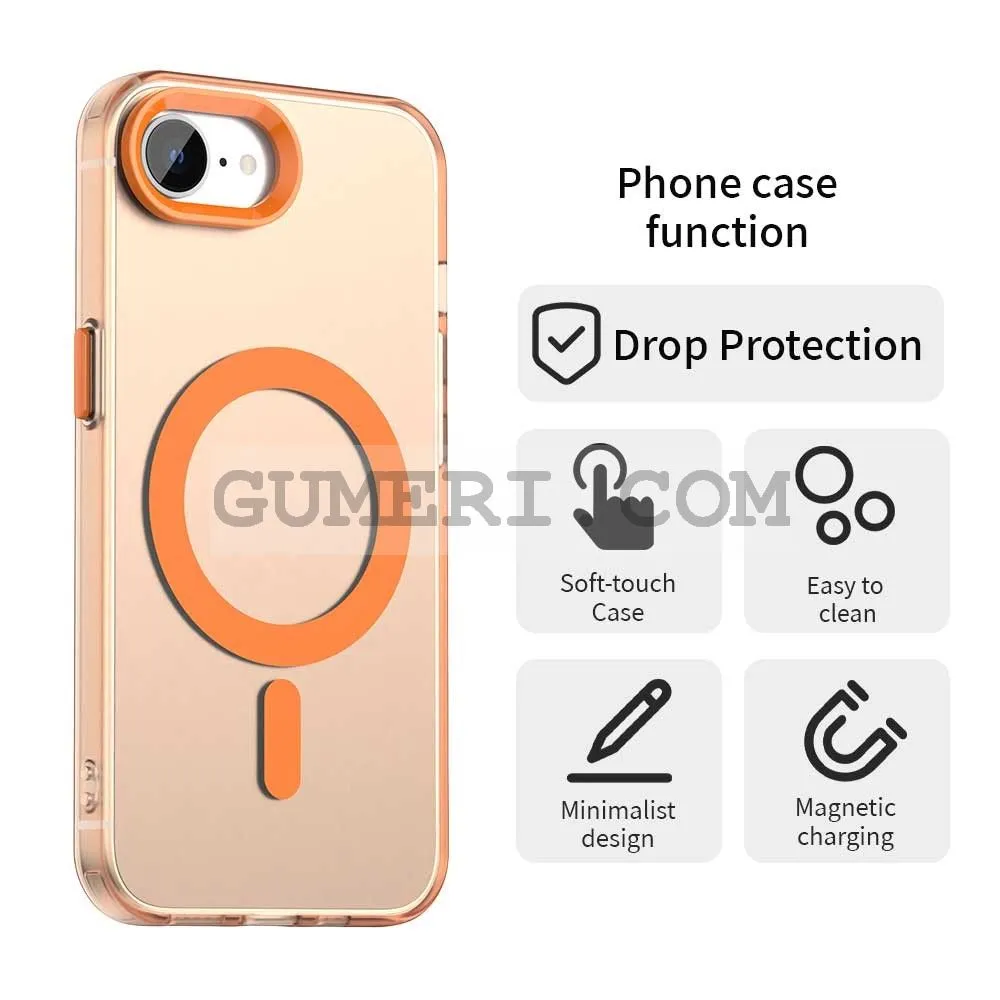 Хибриден Magsafe Мат Кейс за Apple iPhone 16e