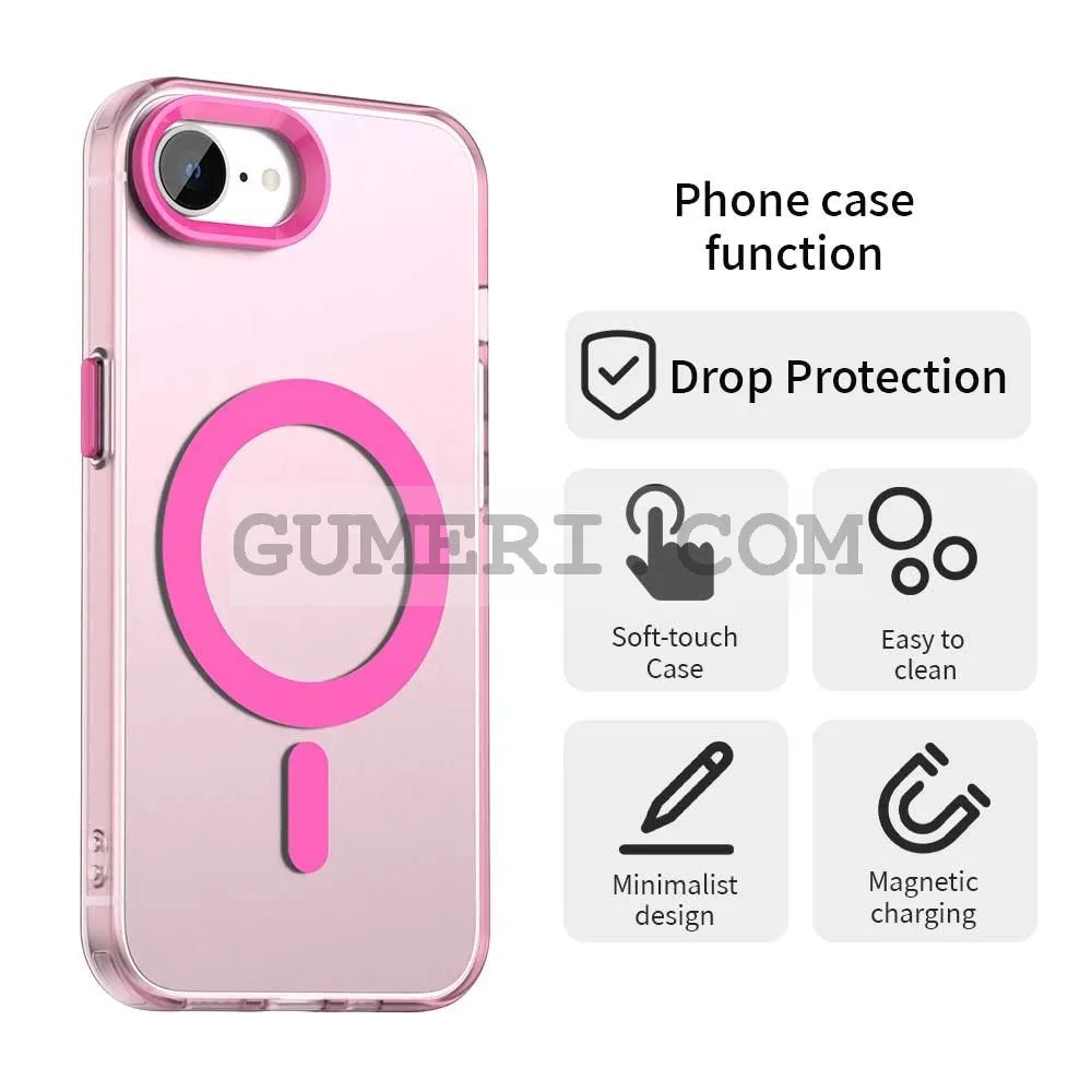 Хибриден Magsafe Мат Кейс за Apple iPhone 16e