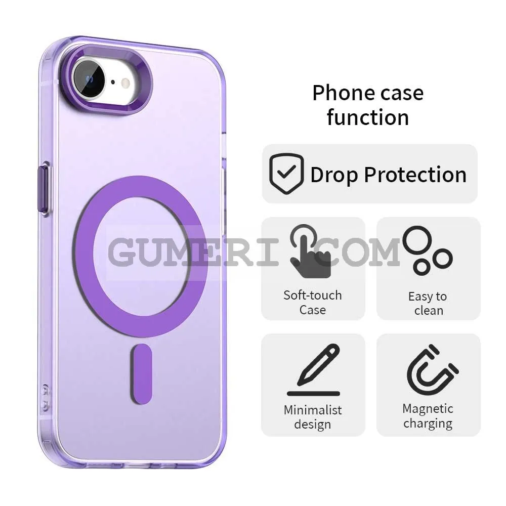 Хибриден Magsafe Мат Кейс за Apple iPhone 16e