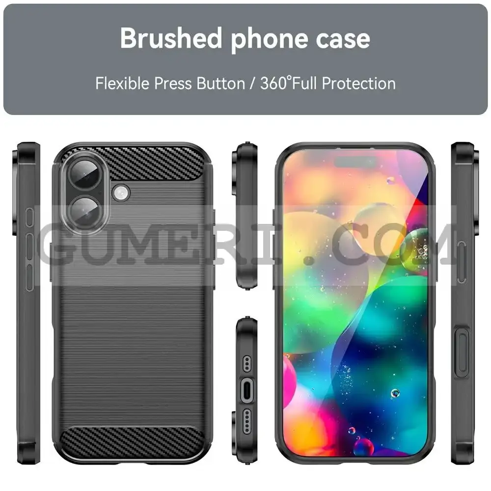 Гръб "Карбон Шарк" за Apple iPhone 17