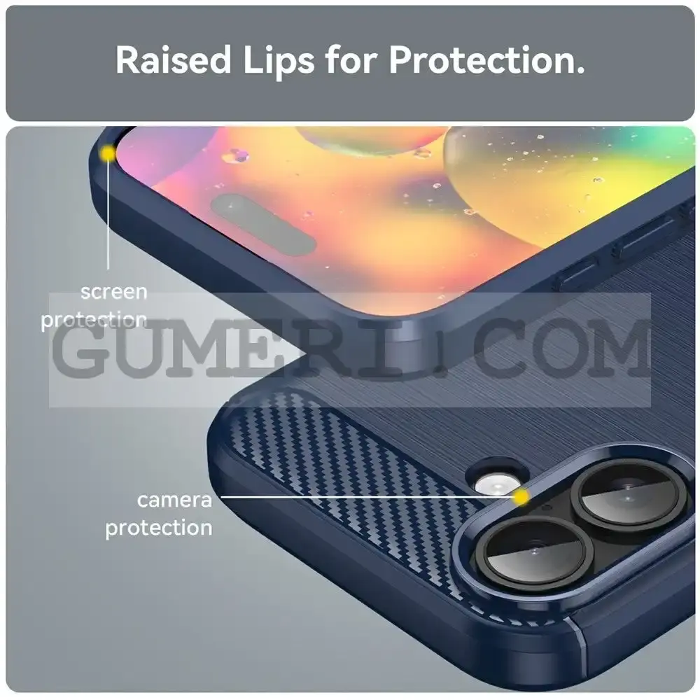 Гръб "Карбон Шарк" за Apple iPhone 17