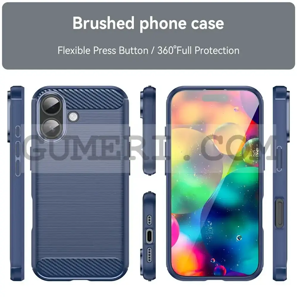 Гръб "Карбон Шарк" за Apple iPhone 17