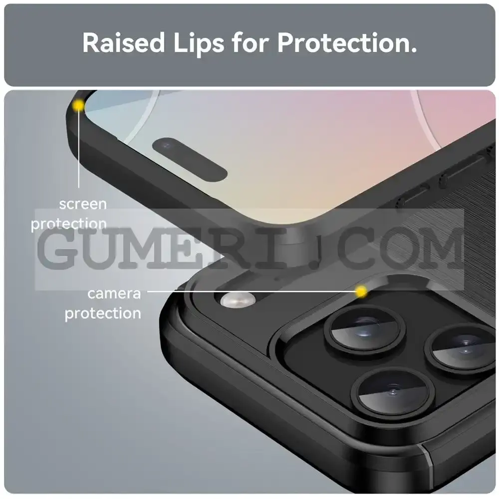 Гръб "Карбон Шарк" за Apple iPhone 17 Pro