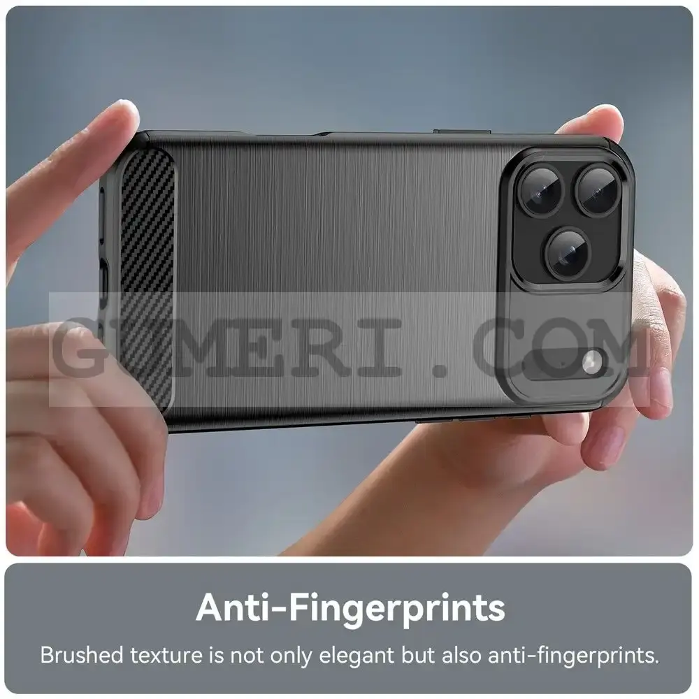 Гръб "Карбон Шарк" за Apple iPhone 17 Pro Max