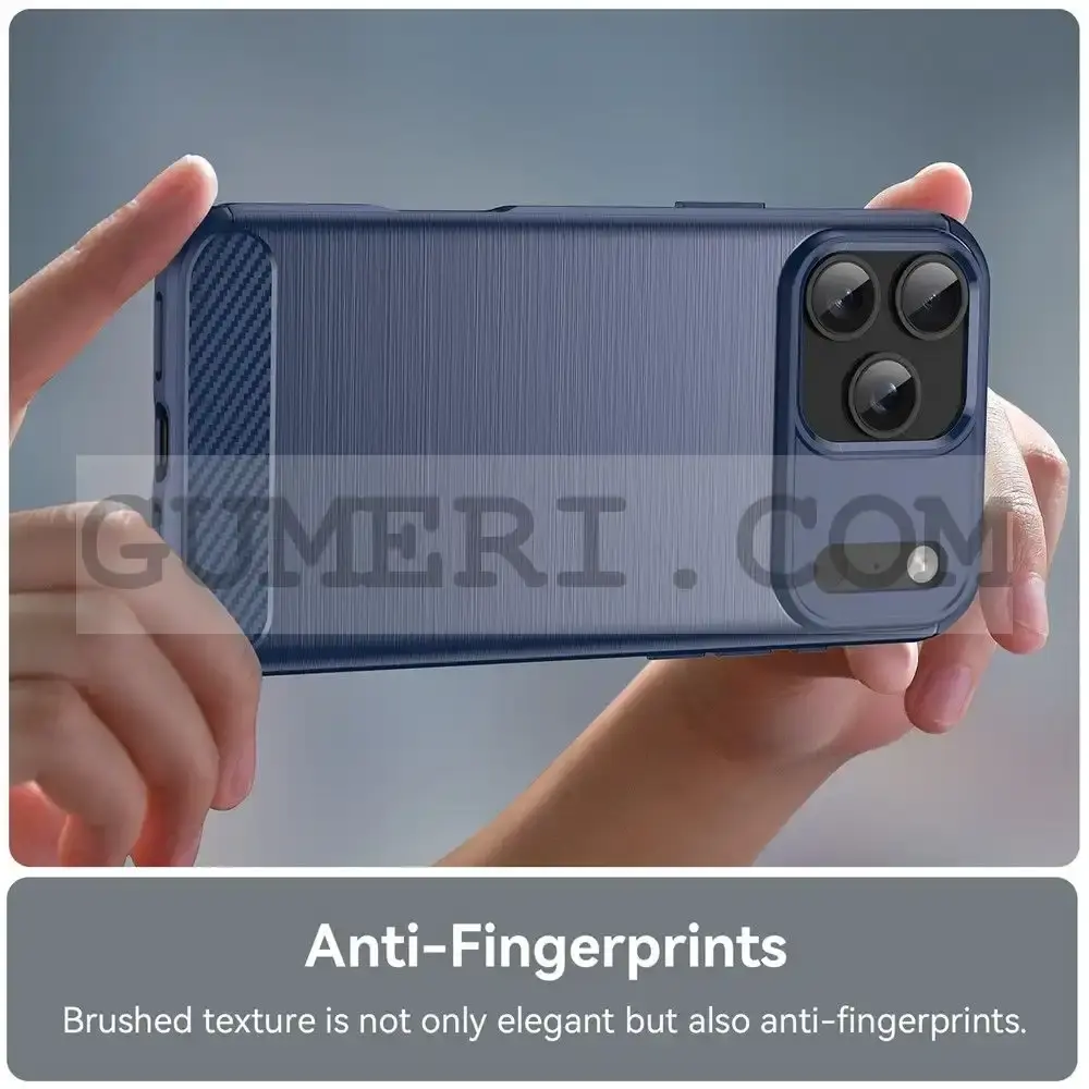 Гръб "Карбон Шарк" за Apple iPhone 17 Pro Max