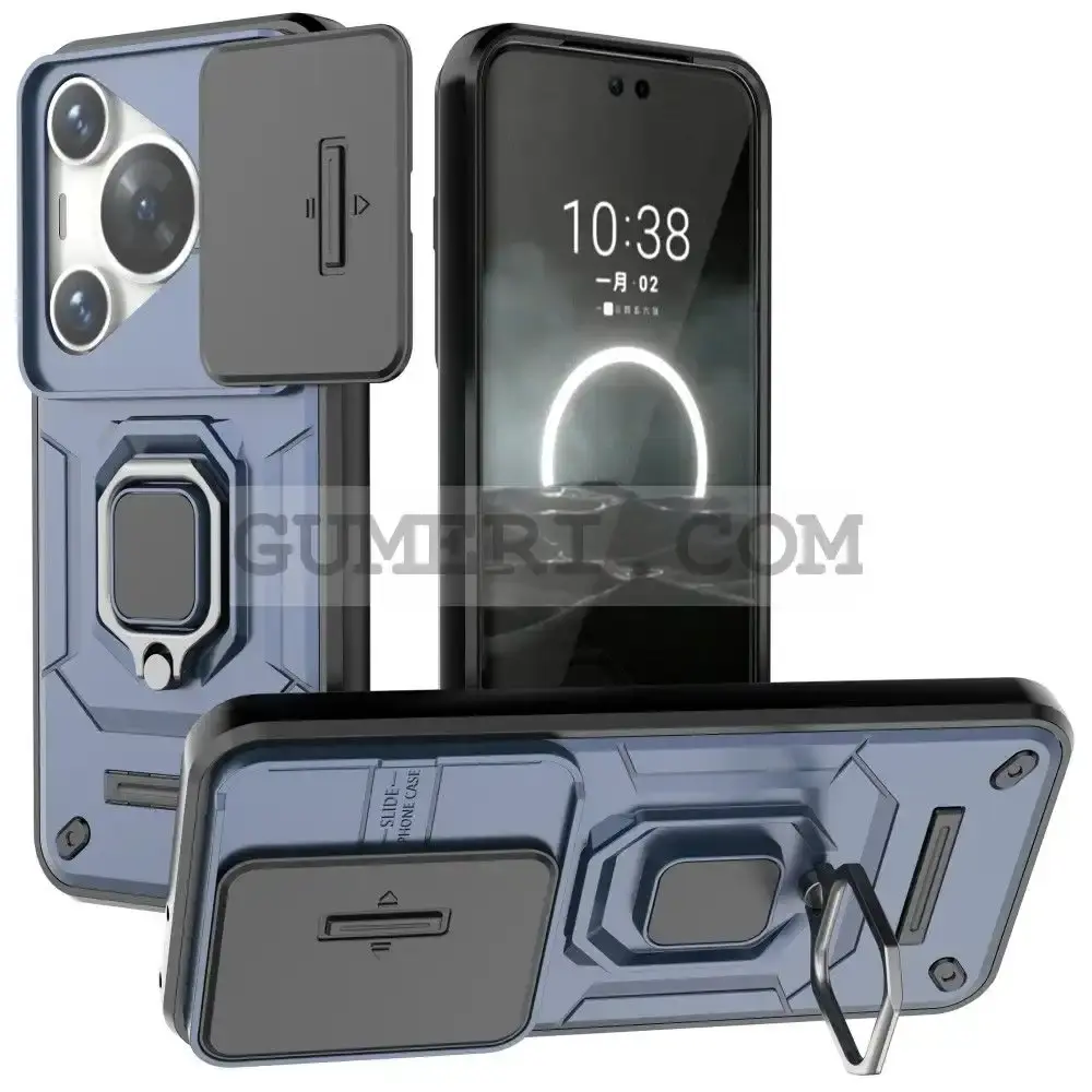 Хибриден Кейс с Капак и Ринг за Huawei Pura 70 Pro+