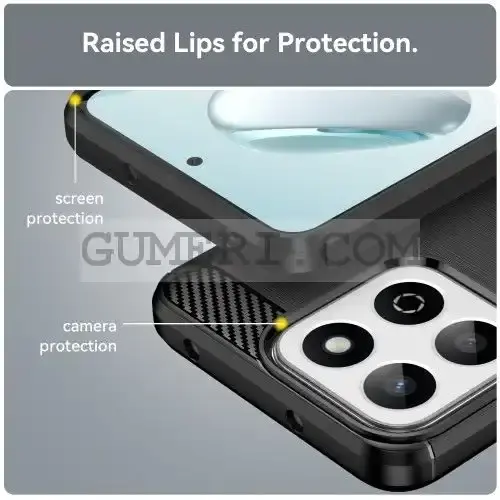 Гръб "Карбон Шарк" за Huawei Honor 200 Smart