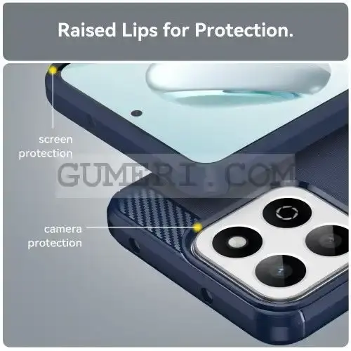 Гръб "Карбон Шарк" за Huawei Honor Play 60 Plus