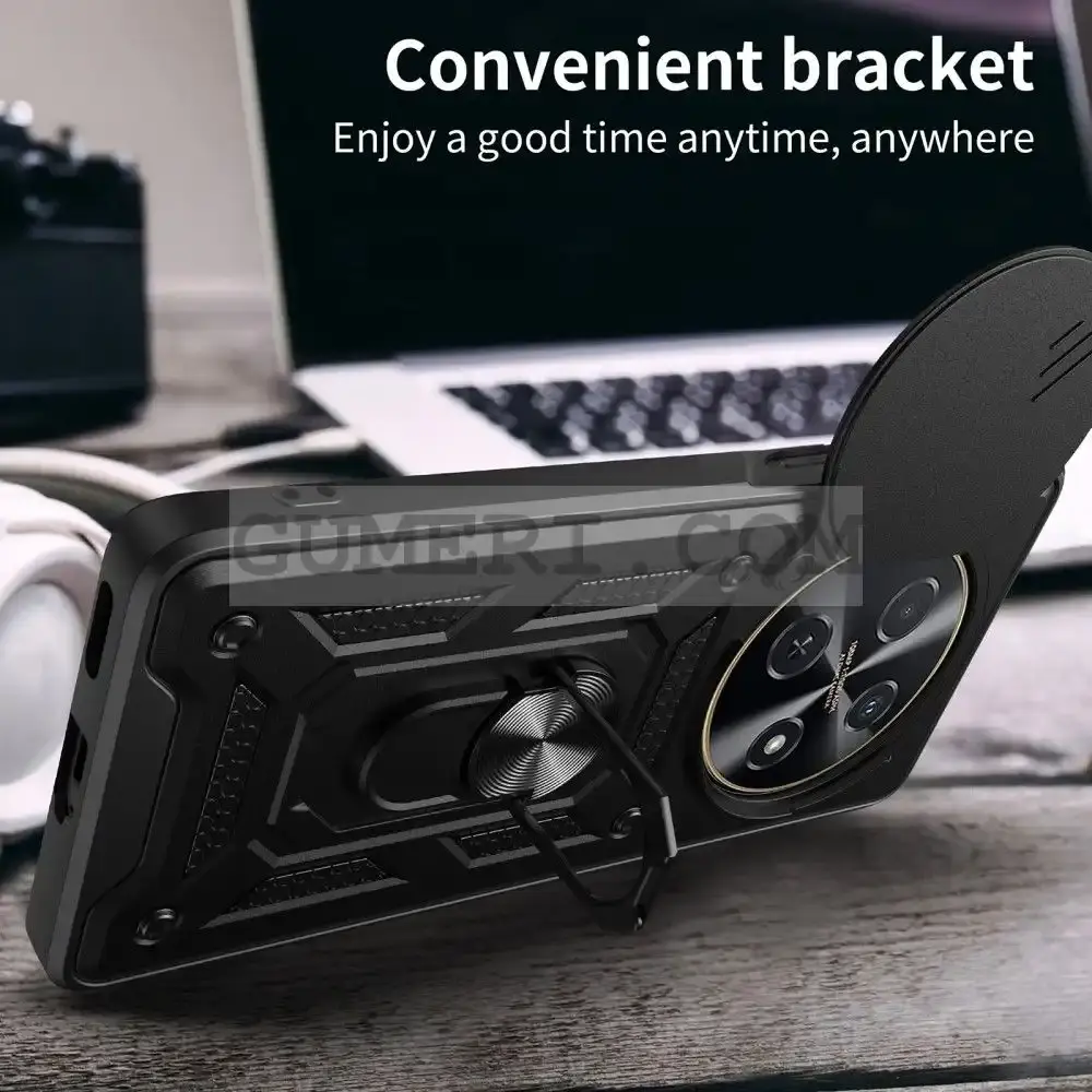 Хибриден Кейс с Капак и Ринг за Huawei Nova 12i