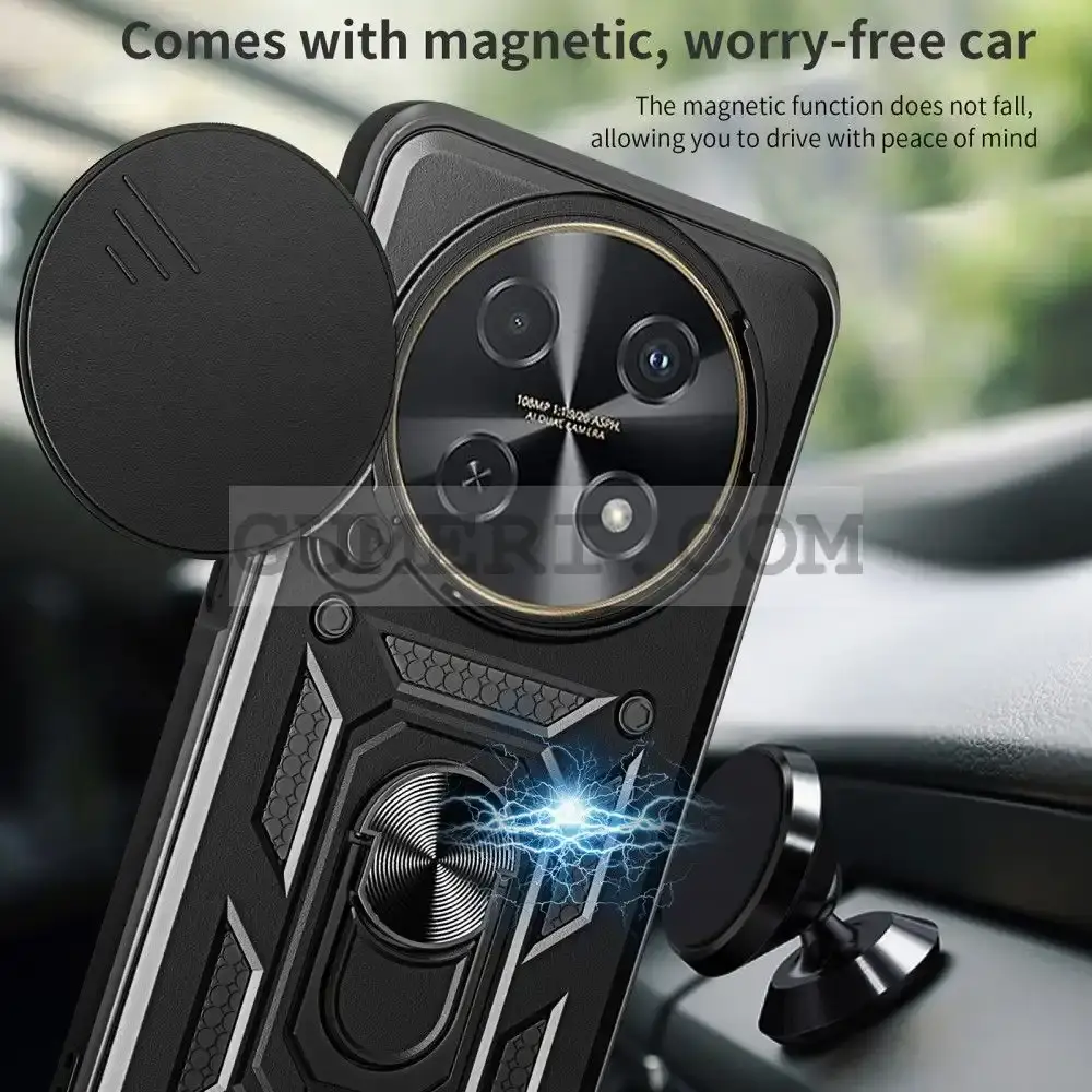 Хибриден Кейс с Капак и Ринг за Huawei Nova 12i