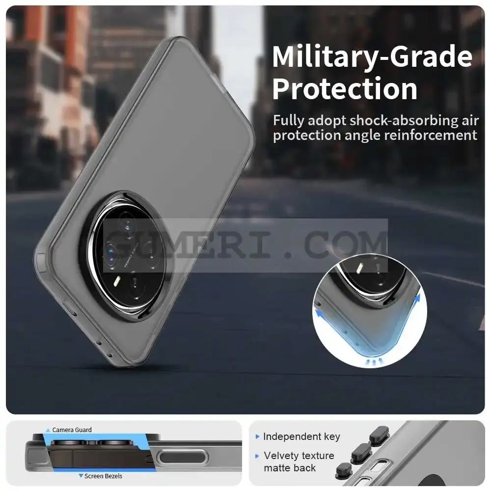 Хибриден Мат Кейс за Huawei Honor Magic7 Pro