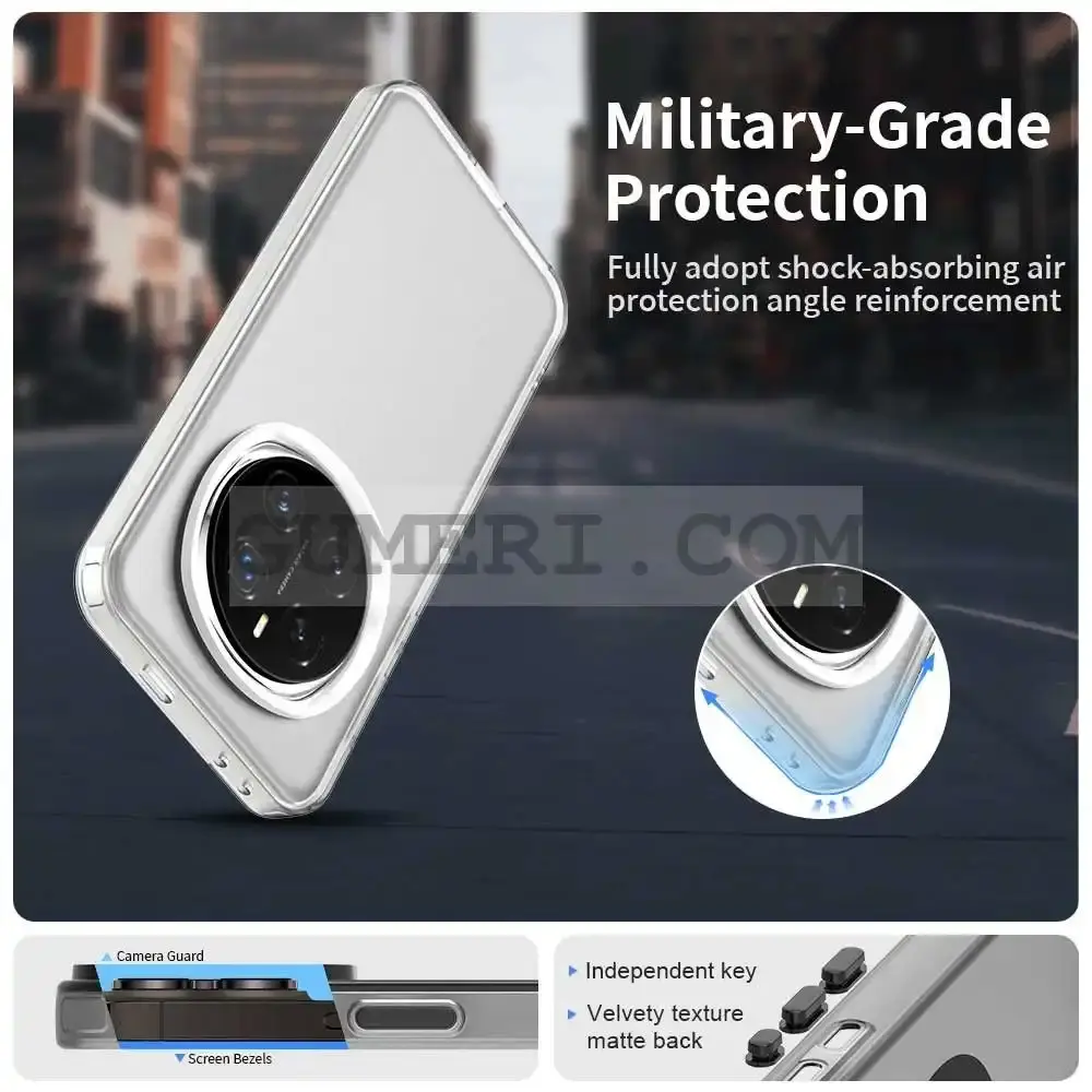 Хибриден Мат Кейс за Huawei Honor Magic7 Pro