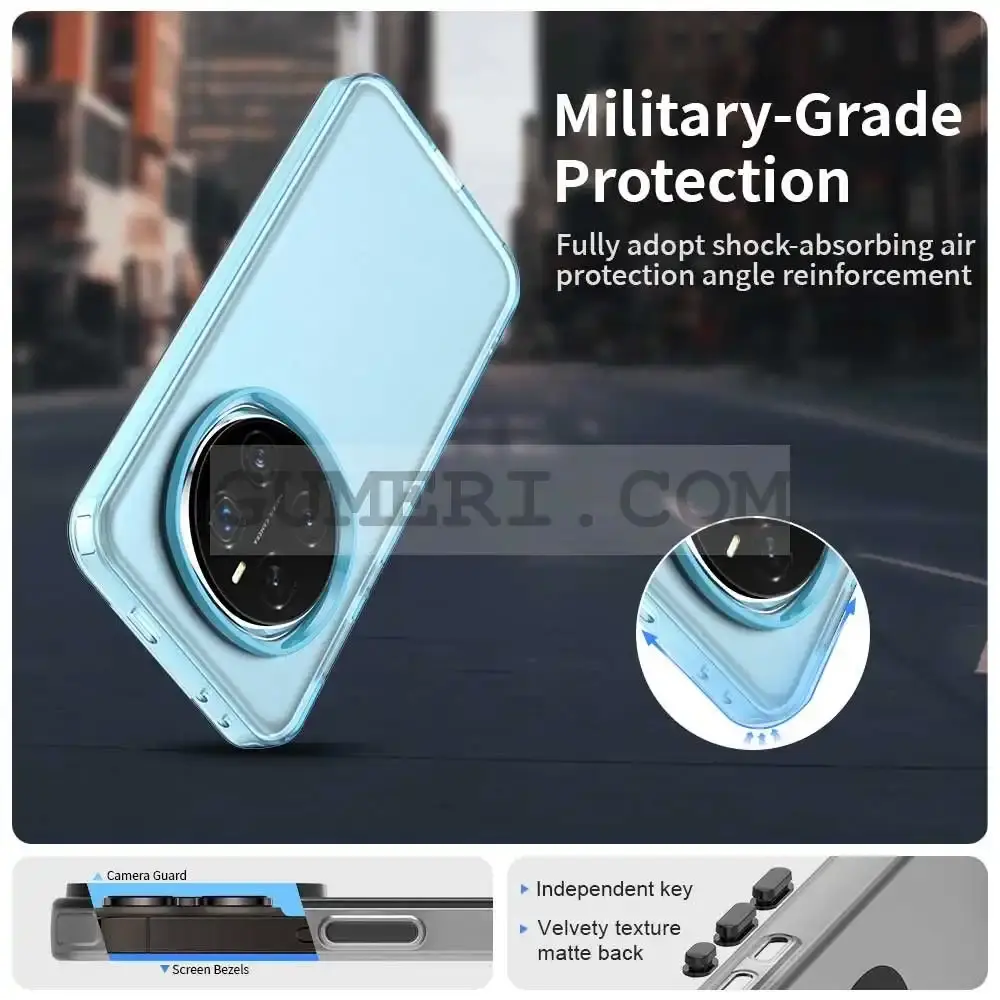 Хибриден Мат Кейс за Huawei Honor Magic7 Pro