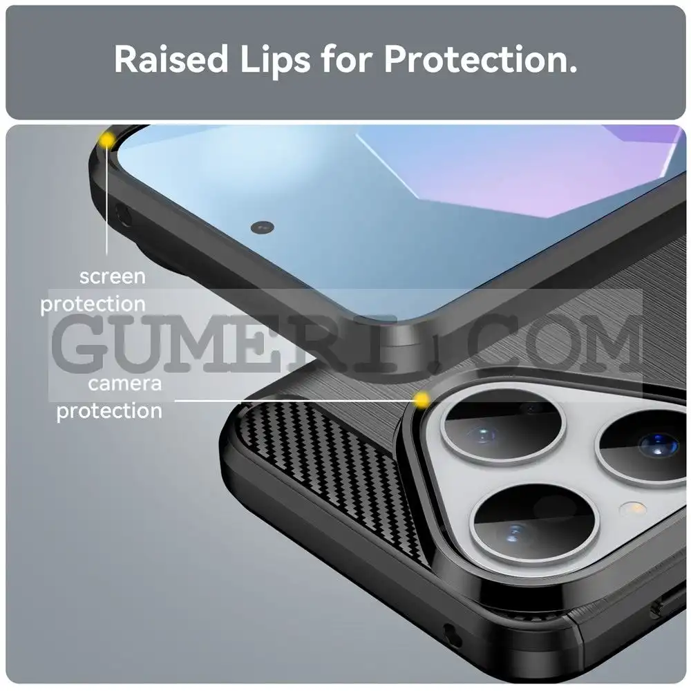 Гръб "Карбон Шарк" за Huawei Pura 80