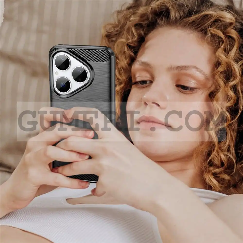 Гръб "Карбон Шарк" за Huawei Pura 80