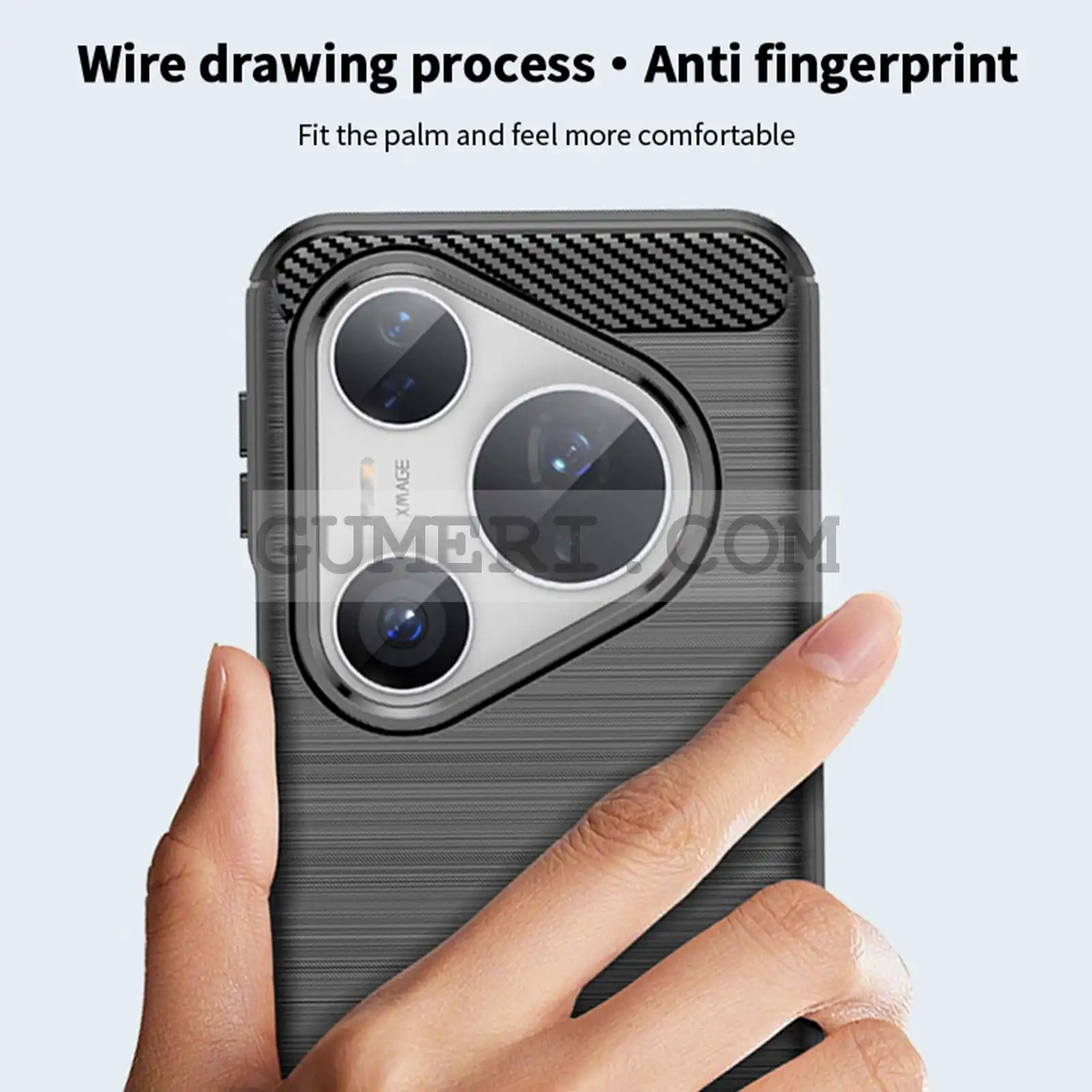 Гръб "Карбон Шарк" за Huawei Pura 80 Pro