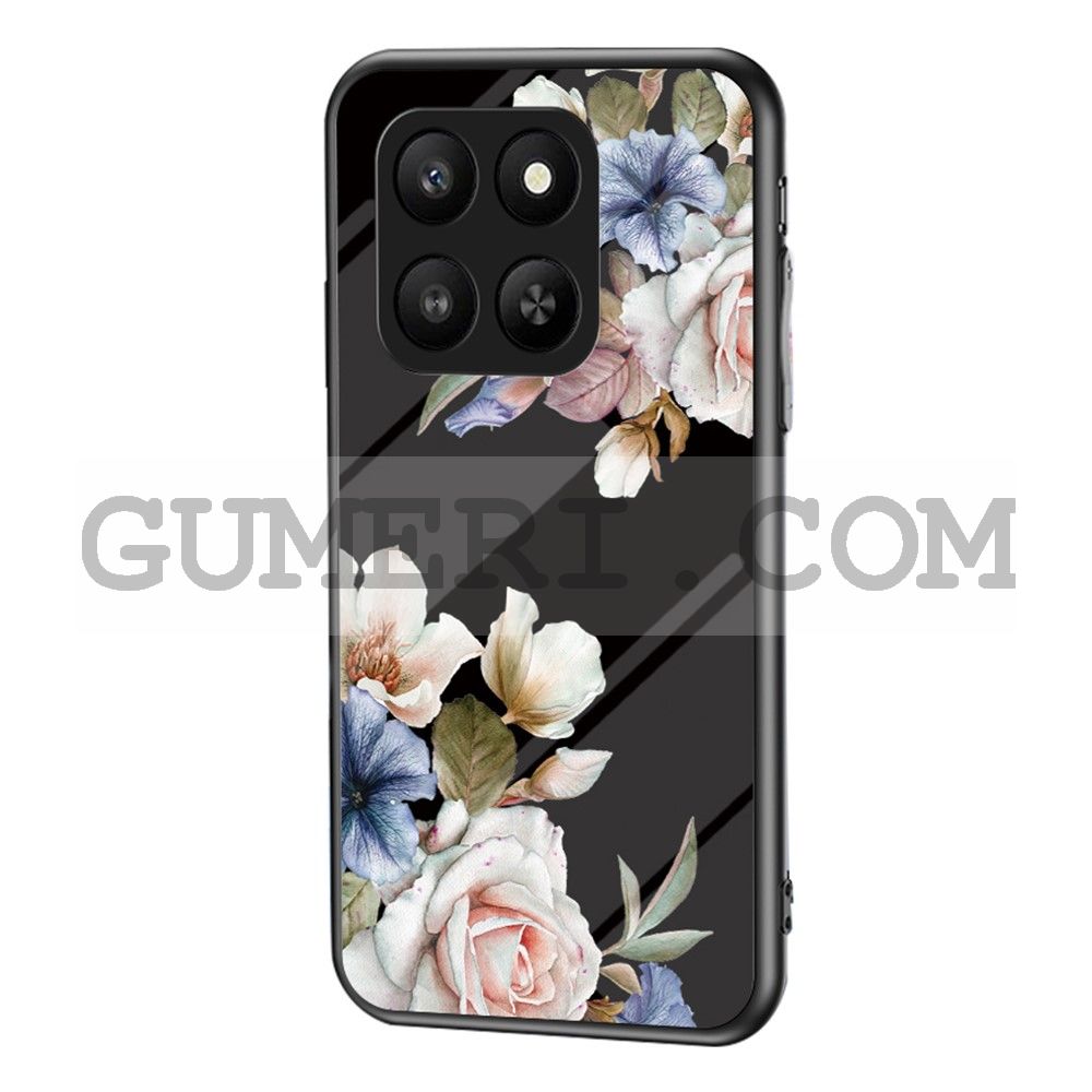 Хибриден Гръб с Цветя за Huawei Honor 400 Smart