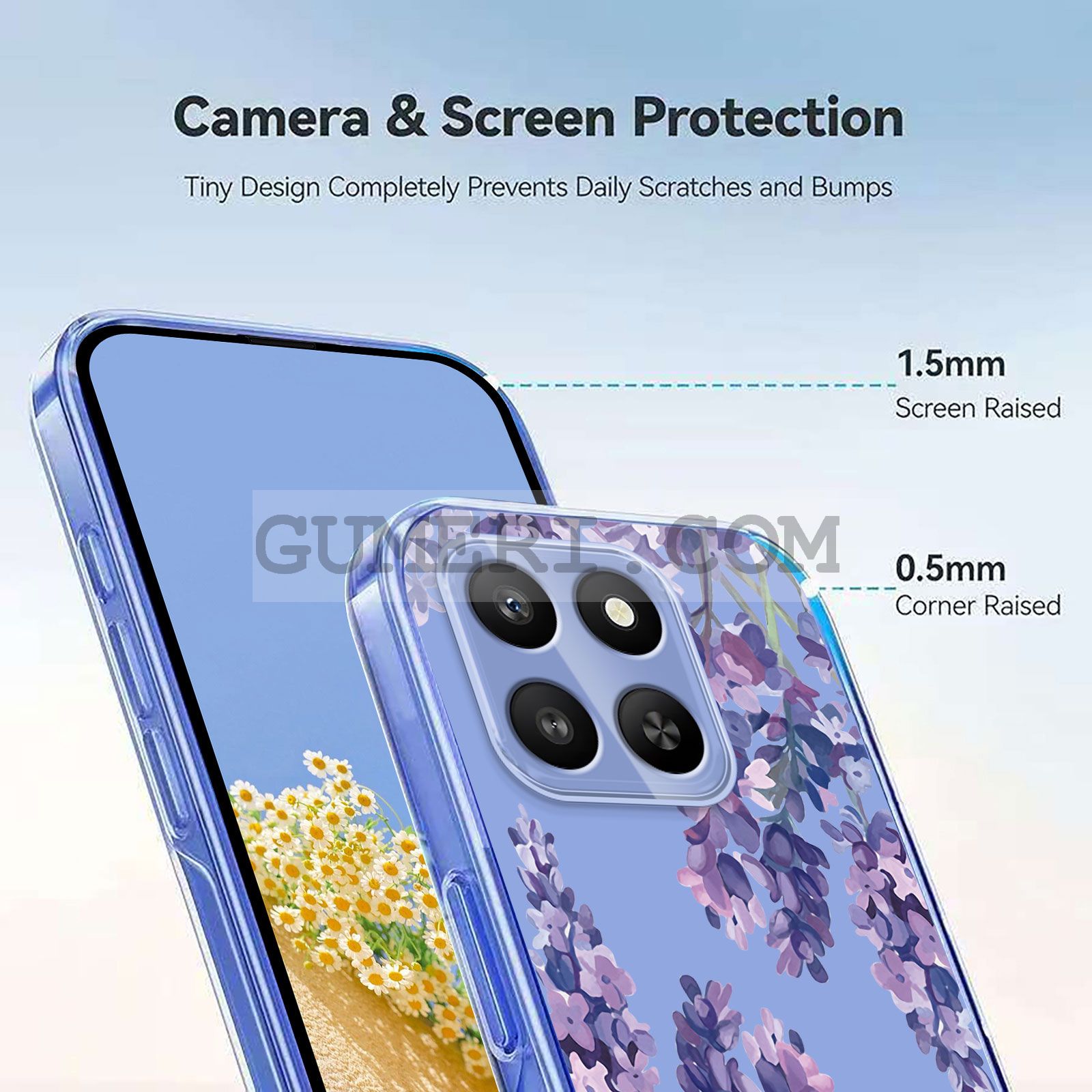 Прозрачен Гръб с Картинки за Huawei Honor 400 Smart