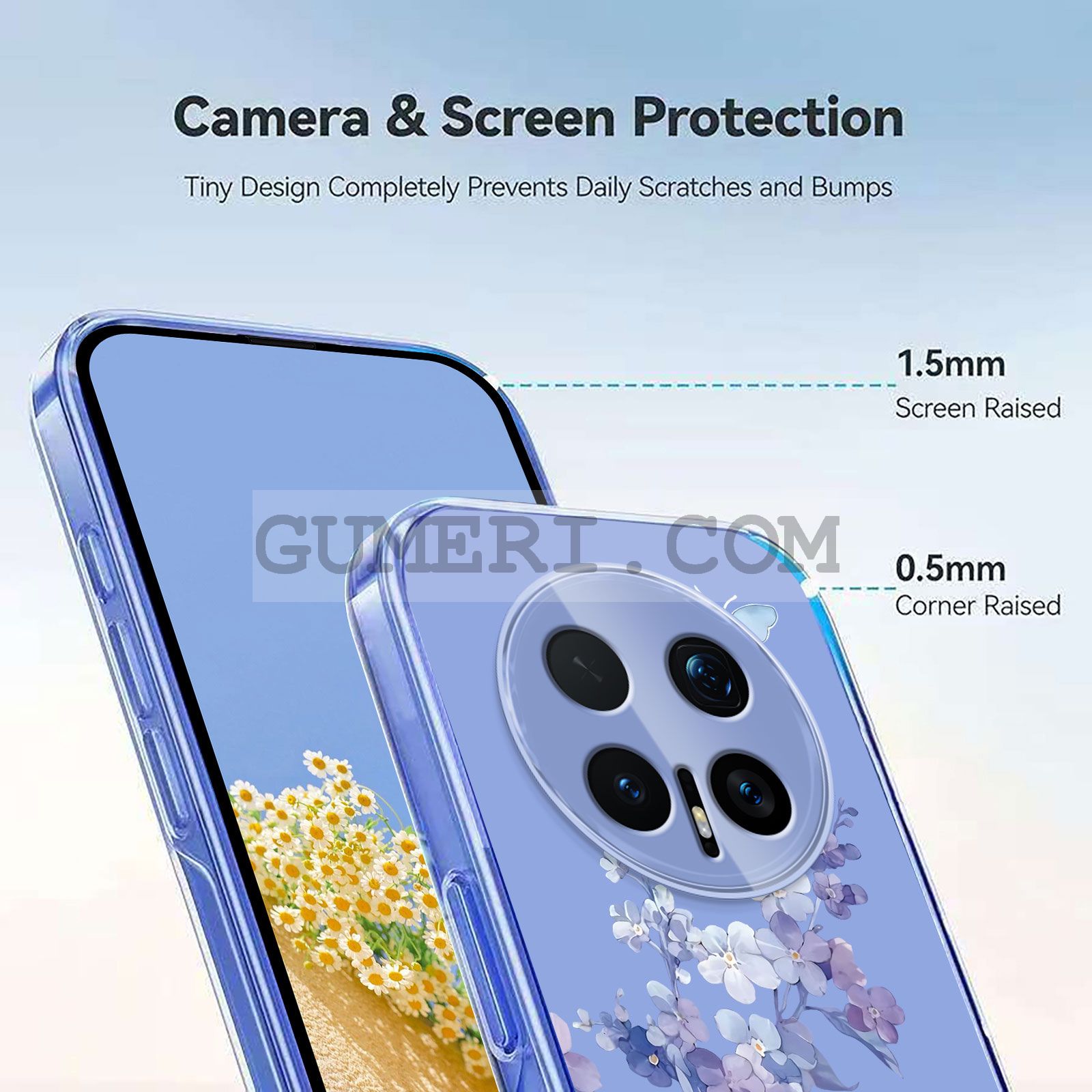 Прозрачен Гръб с Картинки за Huawei Honor Magic8 Pro