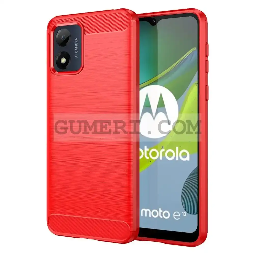 Силиконов Гръб "Карбон Шарк" за Motorola Moto E13